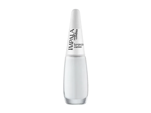 Esmalte Impala Cremoso A Cor da Sua Moda - Branco 7,5 ml