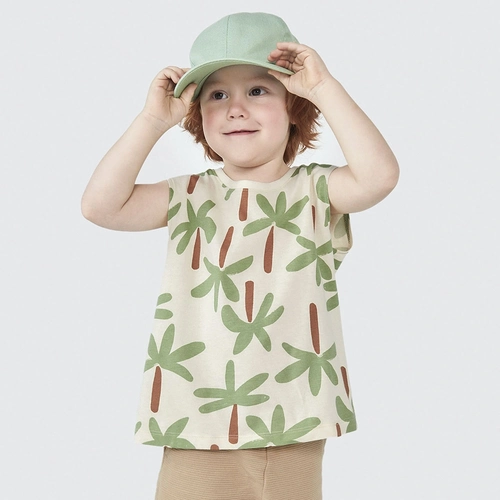 Camiseta Regata Estampada Coqueiros Hering - Masculina