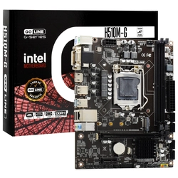 Placa Mãe Intel Micro Atx H510m-g Lga1200 10/11th ddr4 Hdmi Vga - Goline