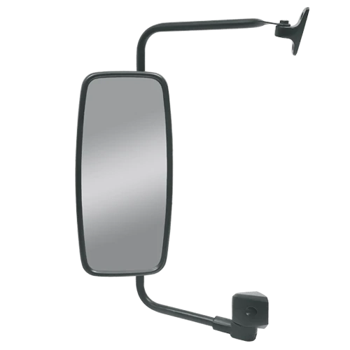 CONJUNTO ESPELHO RETROVISOR ESQUERDO MB ACCELO II ECONOMICO CONVEXO SEM DESEMBAÇADOR