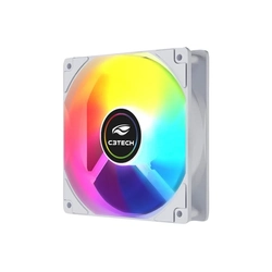 Cooler Gabinete C3tech 120mm Branco Argb - F9-l260wh