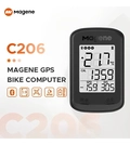 Ciclocomputador Magene C206 tela LCD de 1.9 - preto