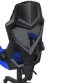 CADEIRA GAMER ROCKET PRETA COM AZUL - CGR10PAZ