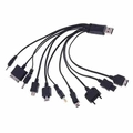Cabo Cel/dados Usb Universal 10 Em 1 - Le-113