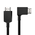 Cabo Hdmi 2.0 Pcyes Conector 90º Horizontal - Preto - 3 Metros - Phm20-3h-001