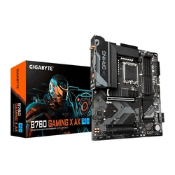 Placa Mãe Gigabyte B760 Gaming X AX, Chipset B760, Intel LGA 1700, ATX, DDR5