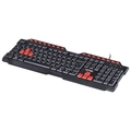 Teclado Gamer Vx Gaming Dragon V2 Abnt2 1.8m Preto Com Vermelho - Gt100