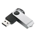 Pen Drive Multilaser Twist2 16GB Preto/Prata - PD588