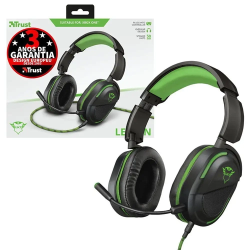 Headset Gamer Trust GXT 422G Legion T23402 Preto 1m de Cabo