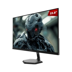 Monitor Gamer Pcyes Quartzo Q23f 23.8"ips 100hz 5Ms Black Vulcan - Pmgq23f100bv