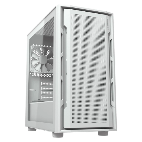 Gabinete Gamer Cougar, Uniface Mini, Lateral de Vidro, Mini-Tower, 1x Fan, White - 3855C90.0002