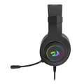 Headset Gamer Redragon Hylas, Drivers 50mm, Preto, H371-RGB