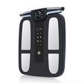 Balança Inteligente Bioimpedância Digital Corporal Relaxshop Bio Ultra Preta c/ Eletrodos – 55 Análises, Bluetooth