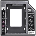 Adaptador Caddy para Hd Ou Ssd Gaveta Dvd Notebook Sata 9.5mm Ac-95