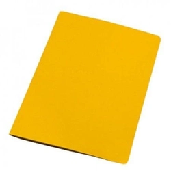 PASTA SIMPLES CARTAO DUPLEX 230G AMARELA ICL