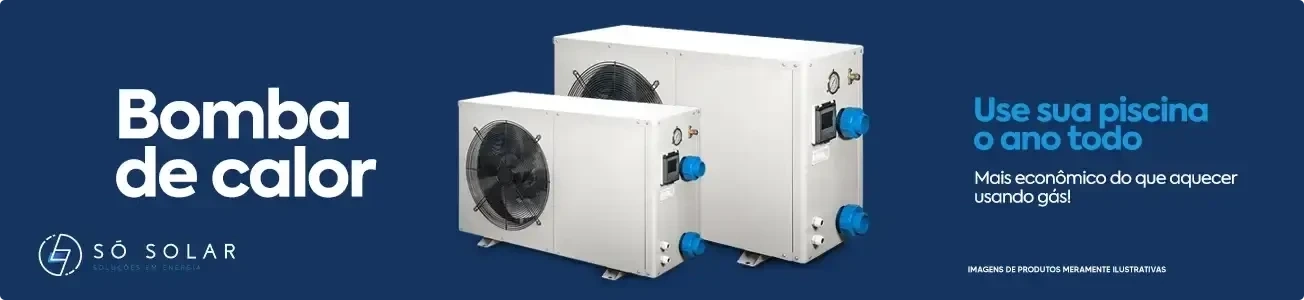 Bomba de Calor - Use sua Piscina o ano todo, mais econômia do que aquecer usando gás!
