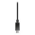 Fone Com Microfone USB PH-340BK Preto C3Tech