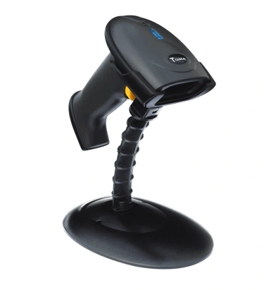 Leitor de Código de Barras Laser com pedestal
