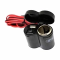 Carregador Para Moto 12v Universal Com 1 Porta Usb 5vdc Chave On/off Ref. Kp-572