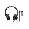 Fone de Ouvido Headset Com Fio Hf700 Conexao Usb Cabo de 210cm Cancelamento de Ruido Ph317