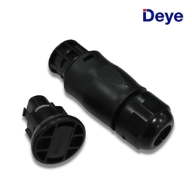 Conector Deye Femea e Endcap Para Micro Inversor Deye Sun2000g3