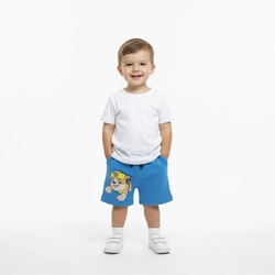 Shorts Moletinho ByGus Patrulha Canina Masculino - Azul