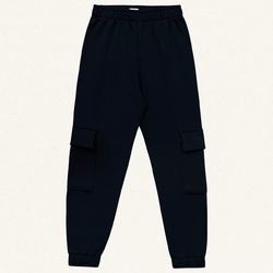 Calça Moletom Cargo com Bolsos Fakini - Masculina