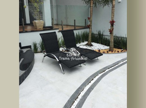 Combo 02 Espreguiçadeiras Natal + Mesa Lateral