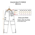 Calça Masculina Bélica Multiforce (Digital Areia)