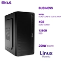 Computador B300 Dual Core I3 3220 3.30ghz Memória 4gb Ddr3 Ssd 128gb Fonte 200w Bivolt  Linux Ubuntu