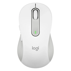 Mouse Logitech M650 Signature l Bluetooth - Branco - 910-006233-c
