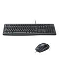 Kit Teclado e Mouse Logitech MK120 Preto USB 920-004429-C
