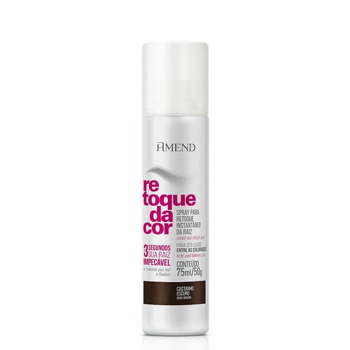 Spray Amend Retoque da Cor Castanho Escuro 75ml