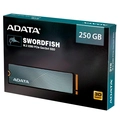SSD Adata Swordfish, 250GB, M.2 PCIe, Leituras: 1800MB/s e Gravações: 900MB/s - ASWORDFISH-250G-C