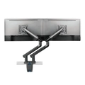 Suporte Articulado C/ Mola para 2 Monitores 17 a 32 C/ 2x USB 3.0 - Cinza - Sm-015gd