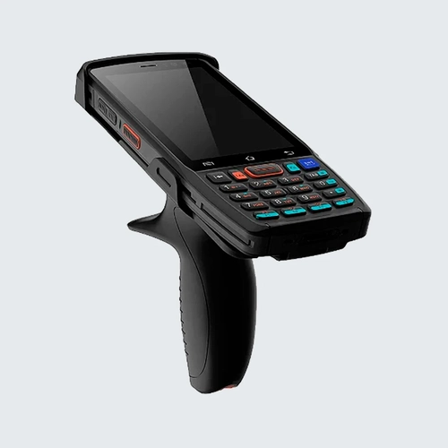 DT40 - Android 12, com microprocessador Qualcomm octa-core de 1,8 GHz, tela de 4 polegadas com resolução de 480 x 800 pixels (WVGA), memória 3 GB / 32 GB, teclado numérico, câmera frontal, resistente a quedas de 1,5 m e índice de proteção IP67.  Incluso: Fonte, cabo de energia, película e hand strap