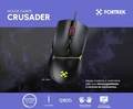MOUSE GAMER RGB FORTREK CRUSADER