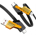 Cabo USB 4 EM 1 A/c/l 1M C3tech - Cb-440yl