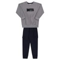 Conjunto Moletom Boys Granito Randa Mundu - Masculino