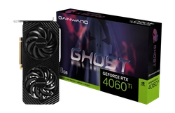 Placa de Vídeo Gainward GeForce RTX 4060 Ti Ghost, 8GB, GDDR6, DLSS, Ray Tracing - NE6406T019P1-1060B