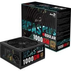 Fonte Aerocool 1000W  80 Plus Gold, PFC Ativo - KCAS PLUS-1000GM (Venda somente em pc)