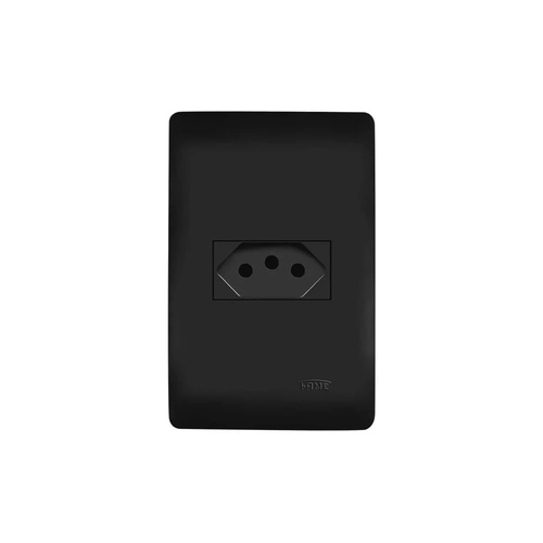 Tomada 2P+T 20A/250V-Habitat Black