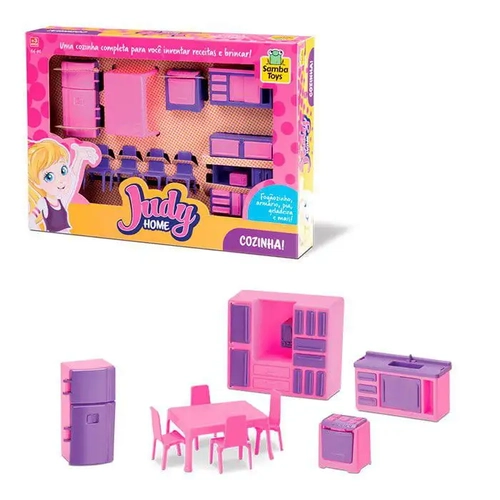 Brinquedo Kit Judy Home Cozinha