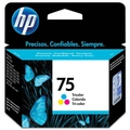 Cartucho De Tinta Original HP 75 Colorido CB337WB 5,5ml