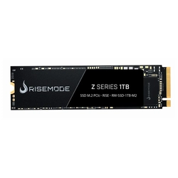 SSD 1TB Rise Mode Gamer M.2 Z Series M.2 NVMe Leitura: 2200MB/s e Gravação: 1800MB/s Preto - RM-SSD-1TB-M2