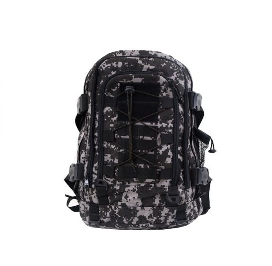 Mochila Tática Expansiva (Camuflado Digital Cinza)