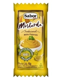 Mostarda Sachê 6g Sabor Mix  C/ 156 unidades
