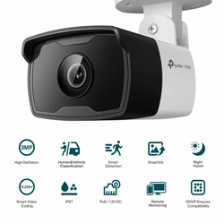 Camera Tp-link Ip Cftv Poe Bullet Externa 3mp - Vigi C330i