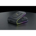 Mouse Wireless Com Dock De Carregamento Magnético Fortrek Loyal Preto
