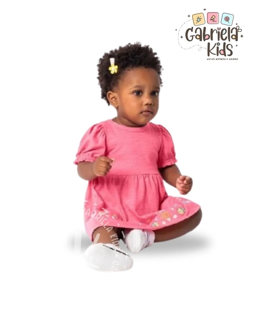 Vestido Rodado Abelhinha